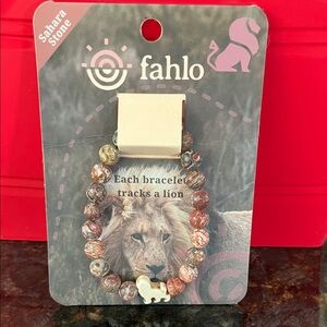 Fahlo Sahara Stone Lion Bracelet